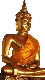goldene Buddastatue